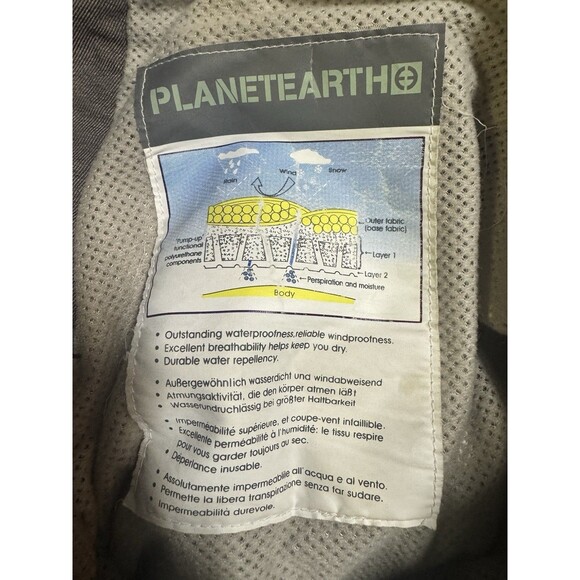 Planet Earth Snowboard Pants Mens Medium Waterproof Ski Winter Vented Snow - Picture 4 of 16